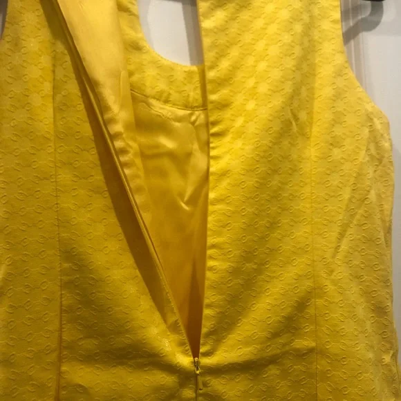 Maggy London Yellow Sheath Dress - Picture 7 of 8